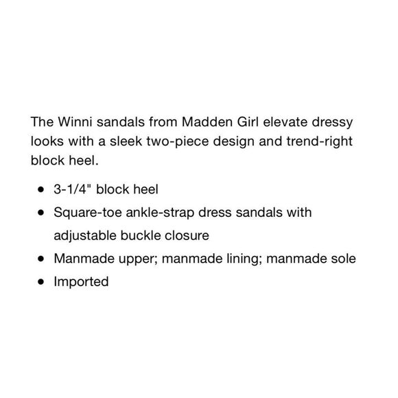 Madden Girl Winni Heeled Sandals - Picture 9 of 9